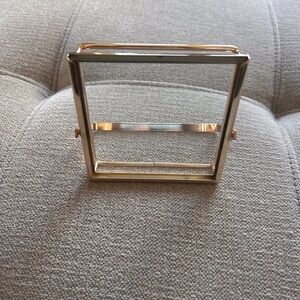 Gold Square Glass Display Frame